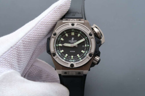 Hublot King Power Oceanographic 731.NX.1190.RX V6 Factory Black Dial Replica Watch