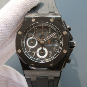 Audemars Piguet Royal Oak Offshore 26205AU.OO.D002CR.01 JF Factory Black Dial Replica Watch