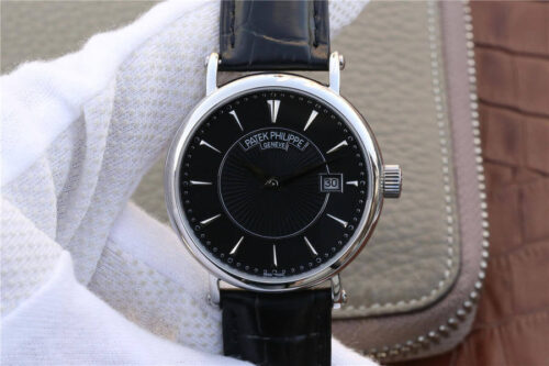 Patek Philippe Calatrava 5153G-001 ZF Factory Black Dial Replica Watch