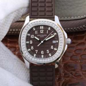Patek Philippe Aquanaut 5067A-023 PPF Factory Brown Dial Replica Watch