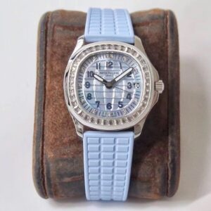 Patek Philippe Aquanaut 5072G-001 PPF Factory Light Blue Dial Replica Watch