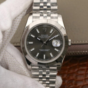 Rolex Datejust M126300-0008 EW Factory Grey Dial Replica Watch