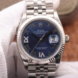 Rolex Datejust 126234 EW Factory Blue Dial Replica Watch