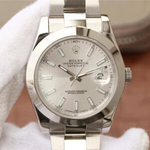Rolex Datejust M126300-0005 EW Factory White Dial Replica Watch