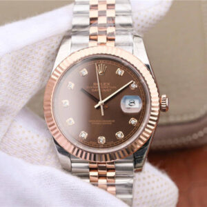 Rolex Datejust M126331-0004 EW Factory Diamond-Studded Dial Replica Watch