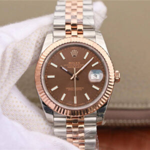 Rolex Datejust M126331-0002 EW Factory Chocolate Color Dial Replica Watch