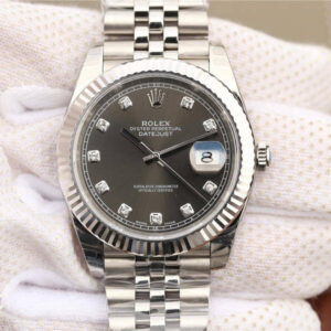 Rolex Datejust M126334-0006 EW Factory Grey Dial Replica Watch