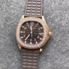Patek Philippe Aquanaut 5068R-001 PPF Factory Brown Dial Replica Watch