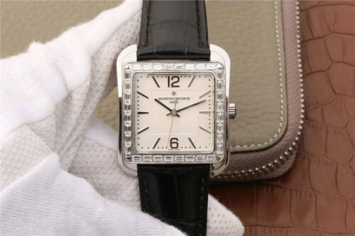 Vacheron Constantin Historiques 86300 GS Factory Silver White Dial Replica Watch