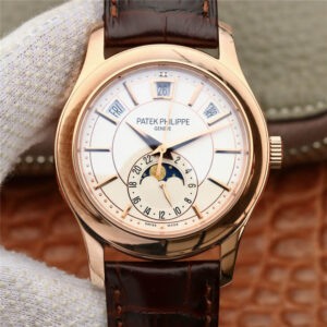 Patek Philippe Annual Calendar 5205R-001 KM Factory Rose Gold Replica Watch