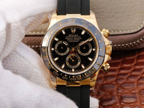 Rolex Daytona Cosmograph M116518ln-0043 JH Factory Black Dial Replica Watch