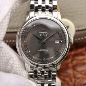 Omega De Ville 424.10.40.20.06.001 MKS Factory Grey Dial Replica Watch