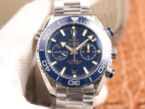 Omega Seamaster Ocean Universe 600M 215.30.46.51.03.001 OM Factory V3 Blue Dial Replica Watch