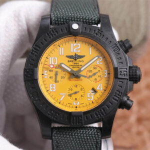 Breitling Avenger Hurricane 12H XB0180E41I1W1 GF Factory V2 Yellow Dial Replica Watch