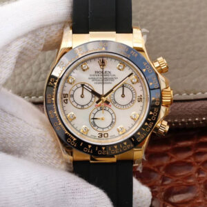 Rolex Daytona Cosmograph M116518ln-0037 JH Factory V6 Diamond Dial Replica Watch