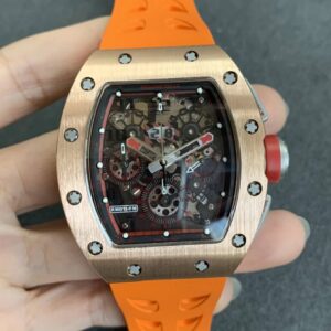 Richard Mille RM011 KV Factory Rose Gold Replica Watch