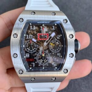 Richard Mille RM11 KV Factory Titanium Skeleton Dial Replica Watch