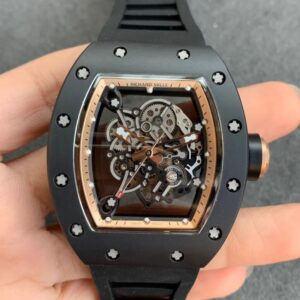 Richard Mille RM055 KV Factory V2 Black Ceramic Replica Watch