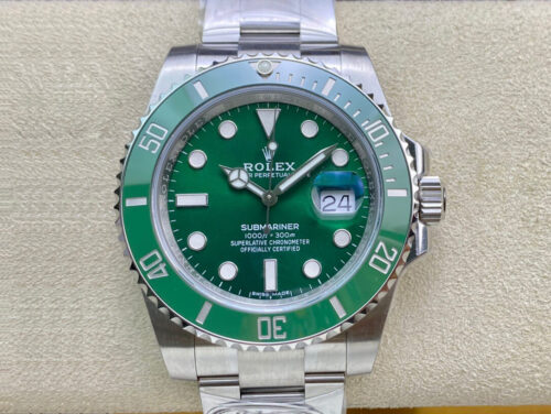 Rolex Submariner 116610LV-97200 Clean Factory V4 Green Dial Replica Watch