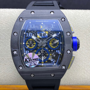Richard Mille RM-011 KV Factory Carbon Fiber Case Replica Watch