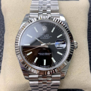Rolex Datejust M126334-0018 EW Factory Black Dial Replica Watch