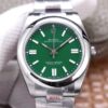 Rolex Oyster Perpetual M124300-0005 41MM EW Factory Green Dial Replica Watch