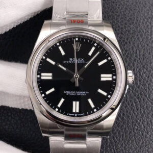 Rolex Oyster Perpetual M124300-0002 41MM EW Factory Black Dial Replica Watch