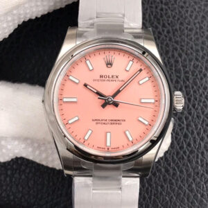Rolex Oyster Perpetual M277200-0004 31MM EW Factory Pink Dial Replica Watch