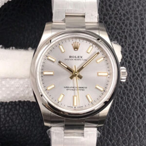 Rolex Oyster Perpetual M277200-0001 31MM EW Factory Silver Dial Replica Watch