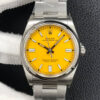 Rolex Oyster Perpetual M126000-0004 36MM EW Factory Yellow Dial Replica Watch