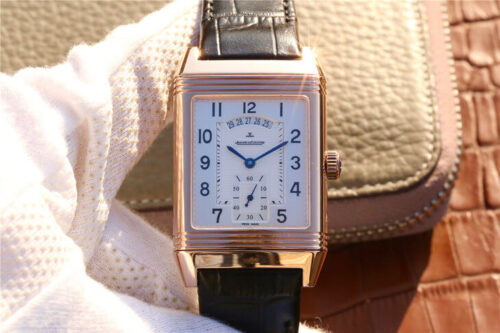 Jaeger-LeCoultre Reverso Q2712510 Rose Gold Silver Dial Replica Watch
