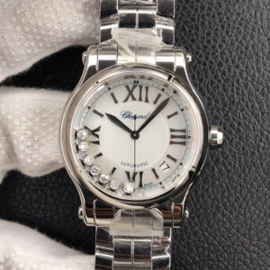 Chopard Happy Diamonds 278559-3002 YF Factory Silver Dial Replica Watch