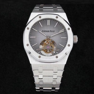 Audemars Piguet Royal Oak Tourbillon Extra Thin 26510PT.OO.1220PT.01 R8 Factory Dark Grey Dial Replica Watch