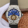 Hublot Big Bang Tourbillon Stainless Steel Diamond Blue Dial Replica Watch