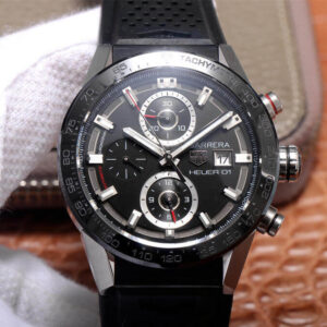 TAG Heuer Carrera CAR201Z.FT6046 XF Factory Black Dial Replica Watch