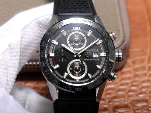 TAG Heuer Carrera CAR201Z.FT6046 XF Factory Black Dial Replica Watch