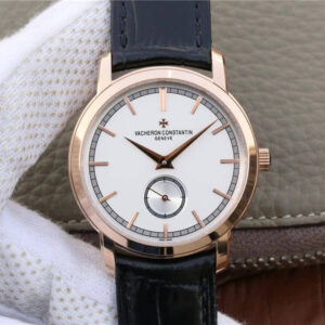 Vacheron Constantin Traditionnelle 82172/000R-9382 TW Factory Rose Gold White Dial Replica Watch