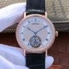 Breguet Classique Ultra-Thin Tourbillon Rose Gold Diamond Dial Replica Watch