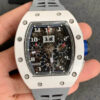 Richard Mille RM-011 KV Factory White Ceramic Case Replica Watch