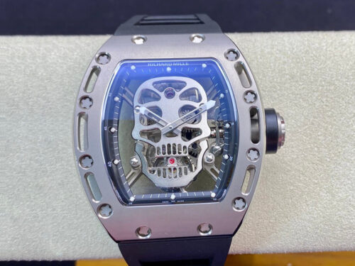 Richard Mille RM052 Tourbillon EUR Factory Titanium Skull Dial Replica Watch