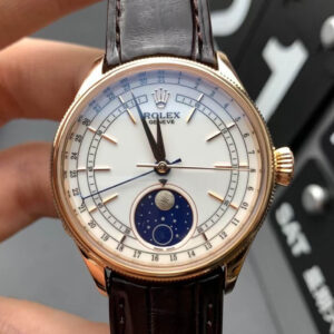 Rolex Cellini M50535-0002 KZ Factory Rose Gold Replica Watch