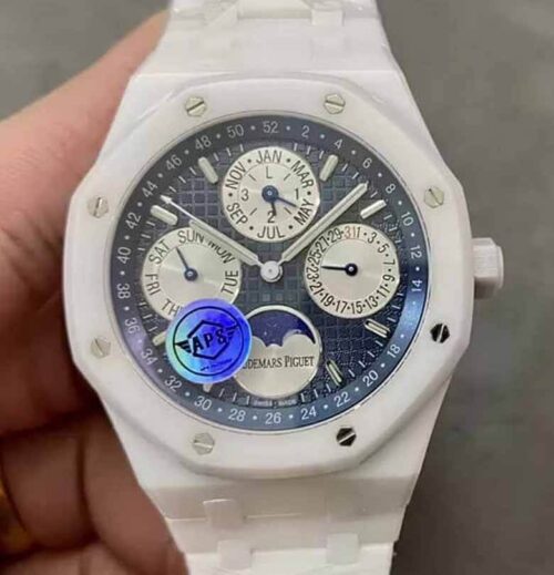 Audemars Piguet Royal Oak 26579CB.OO.1225CB.01 APS Factory V3 Blue Dial Replica Watch