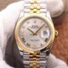 Rolex Datejust M126233-0031 EW Factory Yellow Gold Diamond Dial Replica Watch