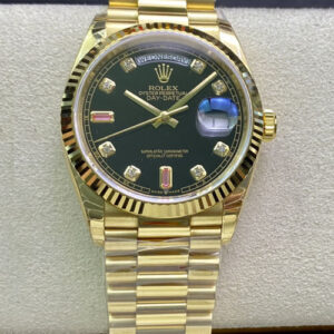Rolex Day Date 118208 EW Factory Yellow Gold Replica Watch