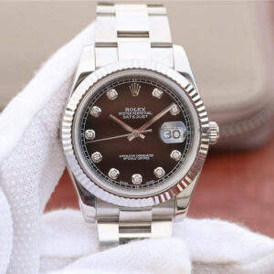Rolex Datejust M126334-0011 EW Factory Black Dial Replica Watch