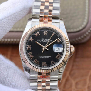 Rolex Datejust 116231 36MM GM Factory Rose Gold Replica Watch