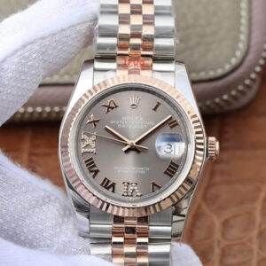 Rolex Datejust M126231-0023 36MM GM Factory Grey Dial Replica Watch