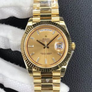 Rolex Day Date M228238-0005 EW Factory Yellow Gold Replica Watch