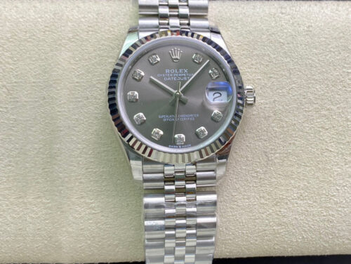 Rolex Datejust M278274-0008 EW Factory Grey Dial Replica Watch