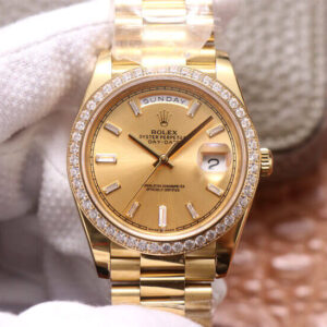 Rolex Day Date M228348RBR-0002 EW Factory 18ct Gold Replica Watch